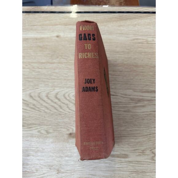 From Gags to Riches Vintage Hardback Book - Picture 2 of 5